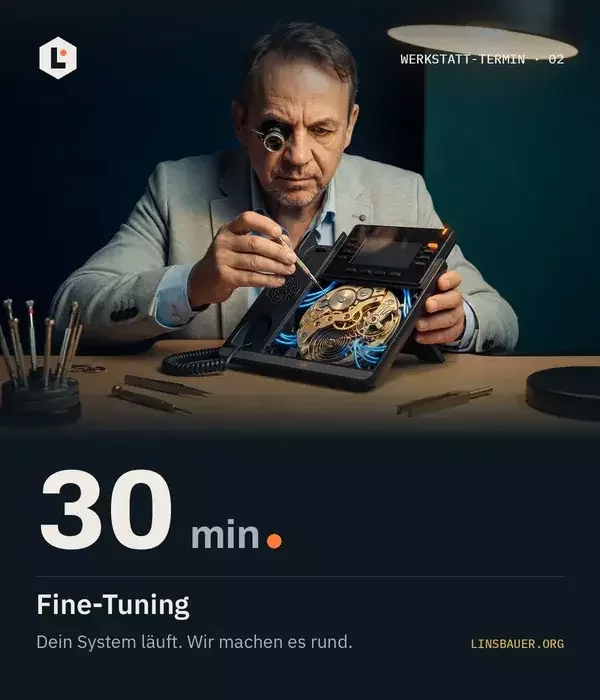 30 Minuten Fine-Tuning